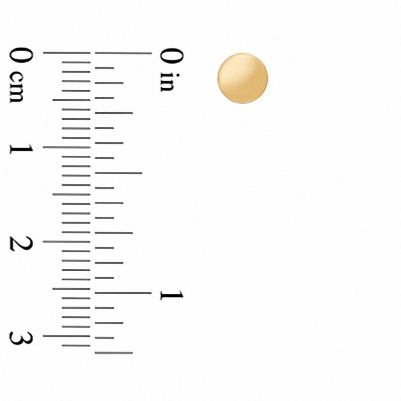 Main Image 2 of Previously Owned - 6.0mm Ball Stud Earrings in 14K Gold