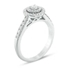 Thumbnail Image 1 of Previously Owned - 0.45 CT. T.W. Diamond Double Frame Engagement Ring in 14K White Gold
