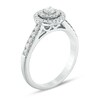 Thumbnail Image 2 of Previously Owned - 0.45 CT. T.W. Diamond Double Frame Engagement Ring in 14K White Gold