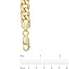 Thumbnail Image 2 of Previously Owned - 7.8mm Curb Chain Bracelet in 10K Gold - 8.5"