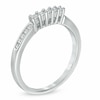Thumbnail Image 1 of Previously Owned - 0.20 CT. T.W. Diamond Wedding Band in 14K White Gold