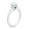Thumbnail Image 1 of Previously Owned - Vera Wang Love Collection 0.58 CT. T.W. Diamond Solitaire Collar Engagement Ring in 14K White Gold