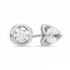 Thumbnail Image 1 of Previously Owned - 0.40 CT. T.W. Diamond Solitaire Tension Stud Earrings in 14K White Gold
