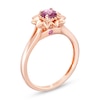 Thumbnail Image 1 of Previously Owned - Blöem Rhodolite Aster Daisy Ring in 10K Rose Gold