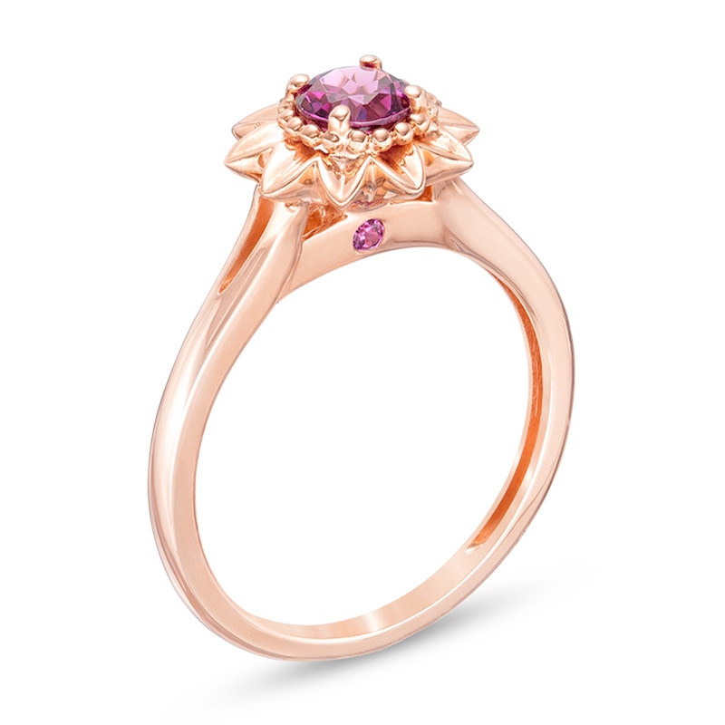 Previously Owned - Blöem Rhodolite Aster Daisy Ring in 10K Rose Gold