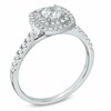 Thumbnail Image 2 of Previously Owned - 0.71 CT. T.W.   Diamond Frame Engagement Ring in 14K White Gold