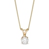 Thumbnail Image 1 of Previously Owned - 0.50 CT. Diamond Solitaire Pendant in 14K Gold (J/I3)