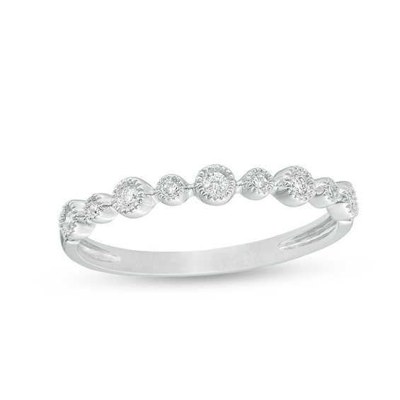Previously Owned  007 CT Tw Diamond BezelSet Anniversary Band in