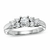Thumbnail Image 1 of Previously Owned - 0.25 CT. T.W. Diamond Engagement Ring in 14K White Gold