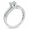 Thumbnail Image 1 of Previously Owned - 0.50 CT. T.W. Princess-Cut Quad Diamond Engagement Ring in 14K White Gold