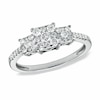 Thumbnail Image 0 of Previously Owned - 0.48 CT. T.W. Composite Diamond Three Stone Ring in 10K White Gold