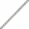 Thumbnail Image 1 of Previously Owned - 0.50 CT. T.W. Diamond Tennis Bracelet in Sterling Silver - 7.25"
