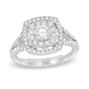 Thumbnail Image 1 of Previously Owned - 1.25 CT. T.W. Diamond Split Shank Engagement Ring in 14K White Gold (I/I1)