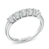 Thumbnail Image 1 of Previously Owned - Ladies' 0.25 CT. T.W. Diamond Five Stone Band in 10K White Gold