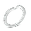 Thumbnail Image 2 of Previously Owned - Ever Us™ 0.25 CT. T.W. Diamond Contour Band in 14K White Gold