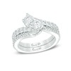 Thumbnail Image 3 of Previously Owned - Ever Us™ 0.25 CT. T.W. Diamond Contour Band in 14K White Gold