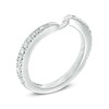 Thumbnail Image 1 of Previously Owned - Ever Us™ 0.33 CT. T.W. Diamond Contour Band in 14K White Gold