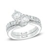 Thumbnail Image 2 of Previously Owned - Ever Us™ 0.33 CT. T.W. Diamond Contour Band in 14K White Gold