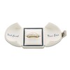 Thumbnail Image 2 of Previously Owned - Ever Us™ Men's 0.20 CT. T.W. Two Stone Square-Cut Diamond Satin Band in 14K Two-Tone Gold