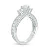 Thumbnail Image 1 of Previously Owned - 1.50 CT. T.W. Diamond Past Present Future® Engagement Ring in 14K White Gold