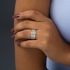Thumbnail Image 2 of Previously Owned - 1.00 CT. T.W. Diamond Multi-Row Anniversary Band in 10K White Gold