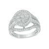 Thumbnail Image 0 of Previously Owned - 1.00 CT. T.W. Diamond Double Frame Vintage-Style Engagement Ring in 10K White Gold