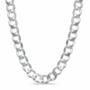 Thumbnail Image 0 of Previously Owned - Men's 7.0mm Curb Chain Necklace in Sterling Silver - 22"