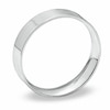 Thumbnail Image 1 of Previously Owned Men's 5.0mm Comfort Fit 14K White Gold Wedding Band