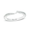 Thumbnail Image 0 of Previously Owned - Ever Us™ 0.12 CT. T.W. Diamond Contour Band in 14K White Gold