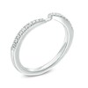 Thumbnail Image 1 of Previously Owned - Ever Us™ 0.12 CT. T.W. Diamond Contour Band in 14K White Gold