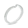 Thumbnail Image 1 of Previously Owned - Ever Us™ 0.12 CT. T.W. Diamond Contour Band in 14K White Gold