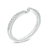 Thumbnail Image 2 of Previously Owned - Ever Us™ 0.12 CT. T.W. Diamond Contour Band in 14K White Gold
