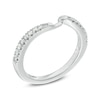 Thumbnail Image 1 of Previously Owned - Ever Us™ 0.20 CT. T.W. Diamond Contour Band in 14K White Gold