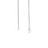 Previously Owned - 1.00 CT. T.W. Composite Diamond Teardrop Infinity Necklace in 10K White Gold - 17"