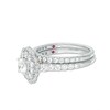 Previously Owned - Peoples 100-Year Anniversary Limited Edition 1.50 CT. T.W. Diamond Bridal Set in 14K White Gold
