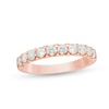 Thumbnail Image 0 of Previously Owned - 0.80 CT. T.W. Diamond Anniversary Band in 10K Rose Gold