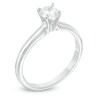 Previously Owned - 0.50 CT. Diamond Solitaire Engagement Ring in 14K White Gold (J/I3)