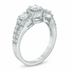 Thumbnail Image 1 of Previously Owned - 1.00 CT. T.W. Diamond Round Frame Engagement Ring in 14K White Gold (I/I1)