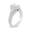 Thumbnail Image 2 of Previously Owned - Vera Wang Love Collection 2.23 CT. T.W. Emerald-Cut Diamond Engagement Ring in 14K White Gold