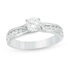 Thumbnail Image 0 of Previously Owned - 1.00 CT. T.W. Diamond Bypass Engagement Ring in 14K White Gold