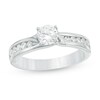 Thumbnail Image 0 of Previously Owned - 1.00 CT. T.W. Diamond Bypass Engagement Ring in 14K White Gold