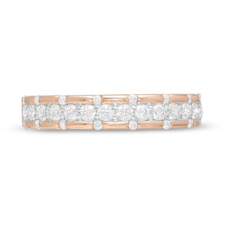 Previously Owned - 0.48 CT. T.W. Diamond Anniversary Band in 10K Rose Gold