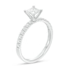 Thumbnail Image 1 of Previously Owned - 0.70 CT. T.W. Princess-Cut Diamond Engagement Ring in 14K White Gold (I/I2)