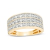 Thumbnail Image 0 of Previously Owned - 1.00 CT. T.W. Diamond Multi-Row Band in 10K Gold