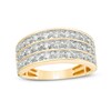 Thumbnail Image 1 of Previously Owned - 1.00 CT. T.W. Diamond Multi-Row Band in 10K Gold