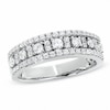 Thumbnail Image 0 of Previously Owned - 0.60 CT. T.W. Diamond Window Pane Band in 14K White Gold