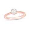 Thumbnail Image 0 of Previously Owned - 0.33 CT. T.W.  Canadian Diamond Frame Engagement Ring in 14K Rose Gold (I/I1)