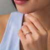 Thumbnail Image 2 of Previously Owned - 0.33 CT. T.W.   Diamond Frame Engagement Ring in 14K Rose Gold (I/I1)