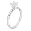 Thumbnail Image 1 of Previously Owned - 0.50 CT. Princess-Cut Diamond Solitaire Engagement Ring in 14K White Gold (J/I3)