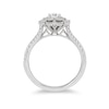 Thumbnail Image 1 of Previously Owned - Enchanted Disney Elsa 0.63 CT. T.W. Diamond Snowflake Engagement Ring in 14K White Gold
